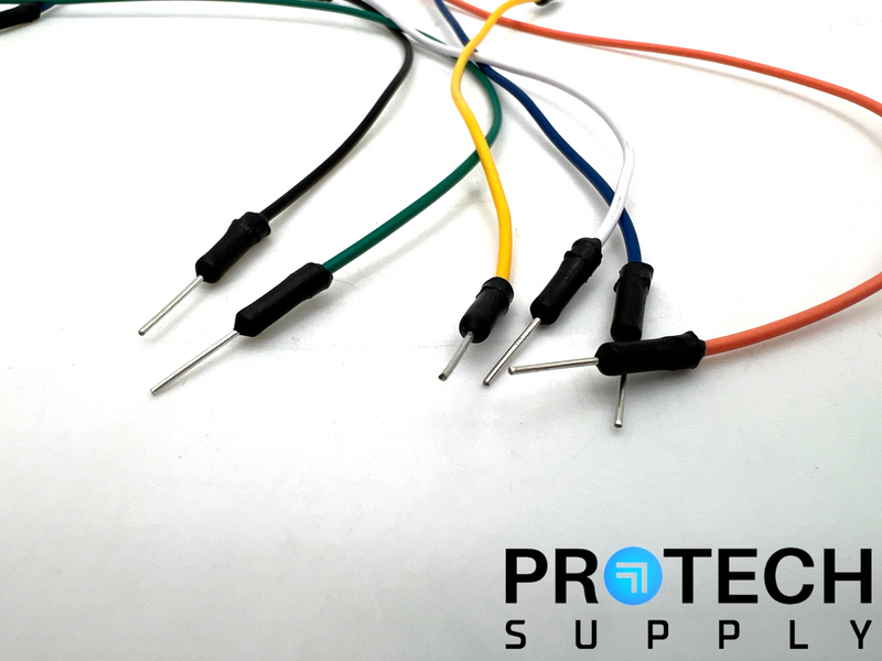 Load image into Gallery viewer, (68/Pk) Z&amp;T Breadboard Jumper Male to Male Wires with WARRANTY
