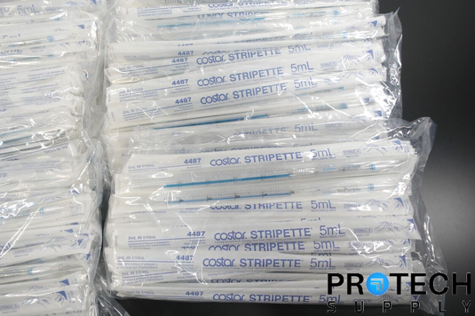 (Lot of 325) Corning Costar cSterile Pipettes Stripette 5 ml SEALED