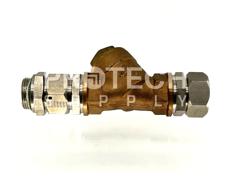 Load image into Gallery viewer, (Lot of) 3x Y Strainers Assy &amp; Brass Tee with WARRANTY
