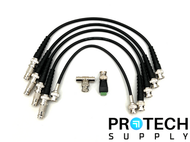 Lot of Misc Coaxial BNC Cable Connectors + Adapters with WARRANTY