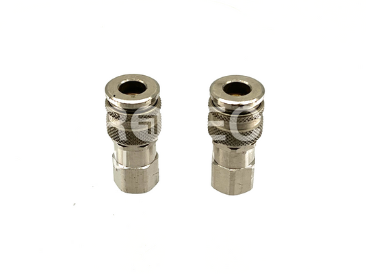(Lot of 2) Parker RF-251-4FP High Flow Push to Connect Air Tool with WARRANTY