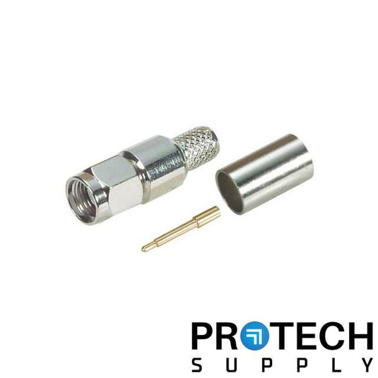L-com ASM-1504 SMA Connector Plug NEW with WARRANTY