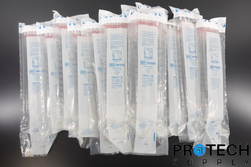 (Lot of 13) Falcon 357530 Serological Pipet 10 mL 25/Bag NEW with WARRANTY
