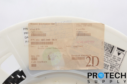 (275/Reel) Bourns SRU1048-2R2Y Fixed Inductors 2.2uH 30% 5.3mOhm NEW w/ WARRANTY