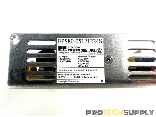 Freedom Power FPS80-05121224S AC to DC Power Supply 100W with WARRANTY