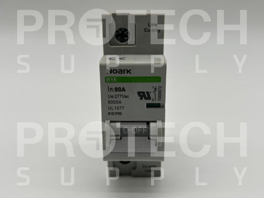 Noark B1E1P80 Circuit Breaker with WARRANTY