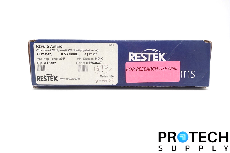 Load image into Gallery viewer, Restek 12382 Rtx-5 Amine Capillary Column 15m x 0.53mm 3µm NEW with WARRANTY
