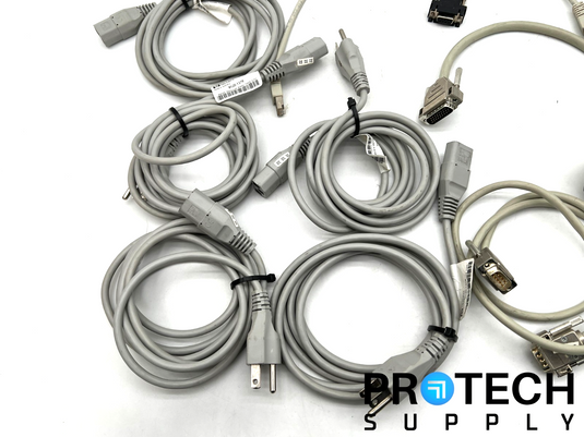 Lot of misc HP Power Cables / Connectors from Agilent HPLC System