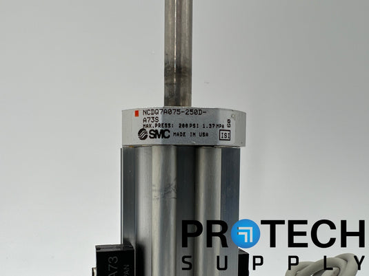 SMC NCDQ7A075-250D-A73S Pneumatic Air Cylinder with WARRANTY