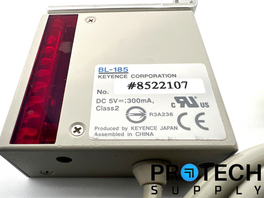 Keyence BL-185 Barcode Reader with WARRANTY