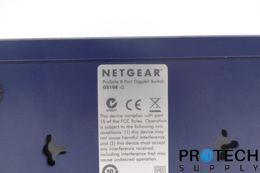 Netgear GS108 v3 ProSafe 8-Port Gigabit Ethernet Switch with WARRANTY