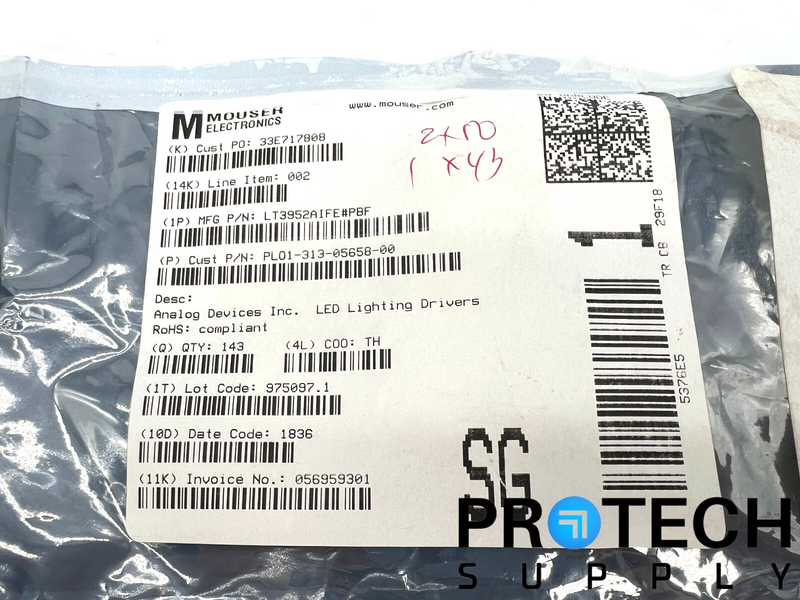 Load image into Gallery viewer, (Reel of 143) Analog Devices LT3952AIFE#PBF LED Driver DC Regulator w/ WARRANTY
