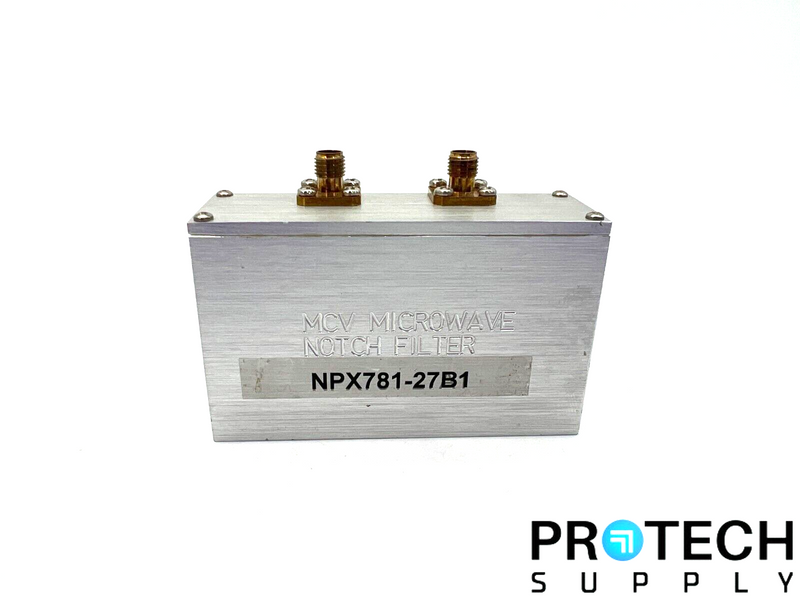 Load image into Gallery viewer, MCV Microwave NPX781-27B1 Notch Filter with WARRANTY
