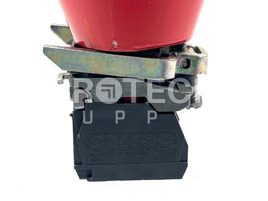 Schneider Electric ZBE-102 Emergency Stop Button Assy with WARRANTY