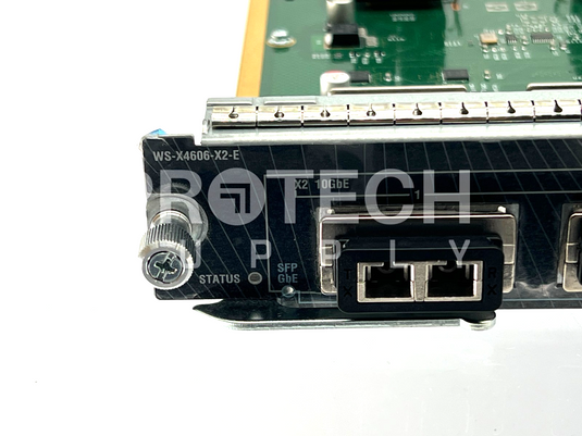 Cisco WS-X4606-X2-E Line Card + 6 Transceiver Module GUARANTEED