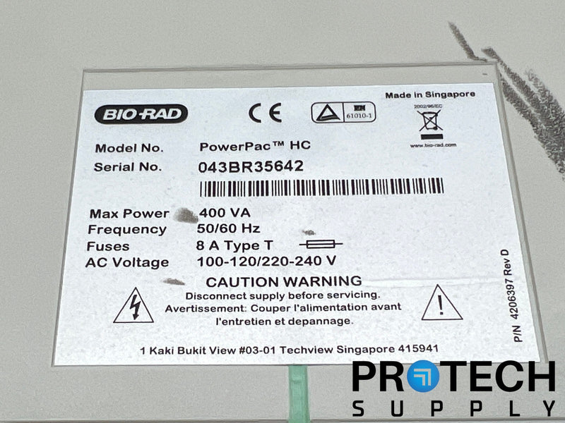 Load image into Gallery viewer, BIO-RAD PowerPac HC Power Supply + Power Cable with WARRANTY
