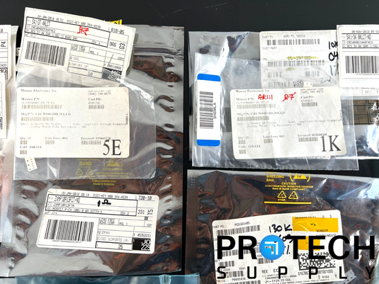 (Lot of Misc.) Capacitors / Resistors / Crystal / Sensors / Regulators / Chips
