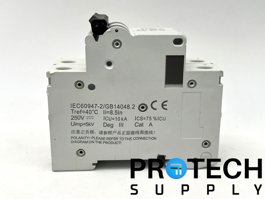 (Lot of 2) Schneider C65H-DC Circuit Breaker with WARRANTY