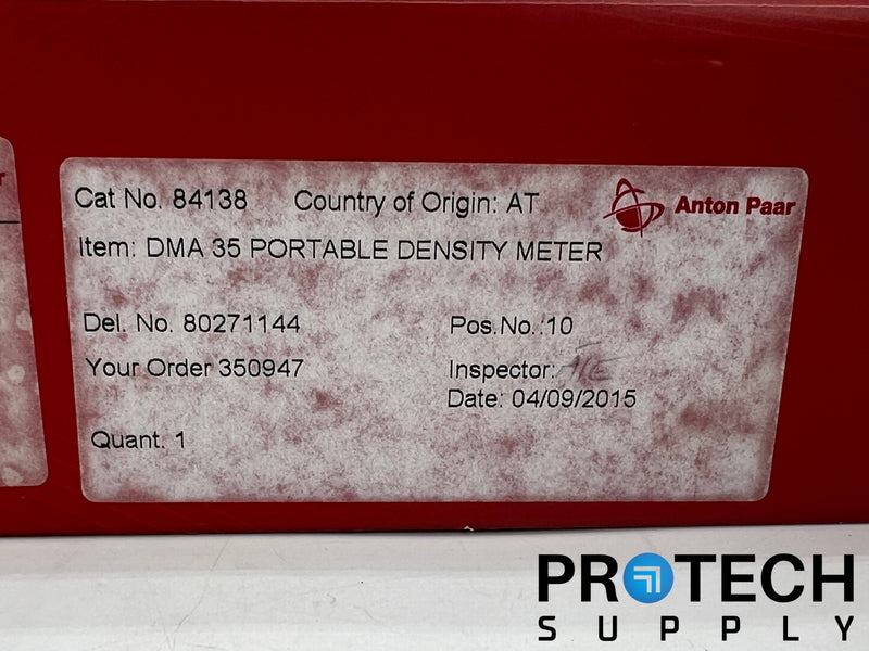 Load image into Gallery viewer, Anton Paar 84138 DMA 35 Portable Density Meter NEW with WARRANTY
