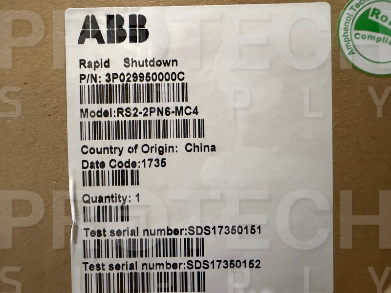 Load image into Gallery viewer, NEW ABB Solar Rapid Shutdown Device (RSD)  RS2-2PN6-MC4 with WARRANTY
