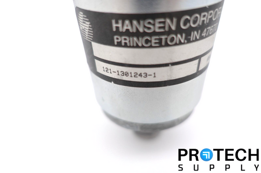 Hansen Corporation DC Motor 121-1301243-1 with WARRANTY
