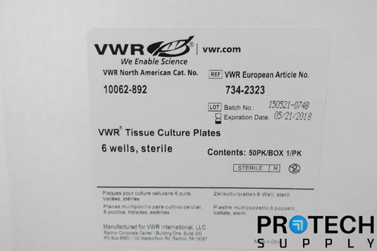 Box of 50 VWR 10062-892 Multiwell Cell Culture Plates