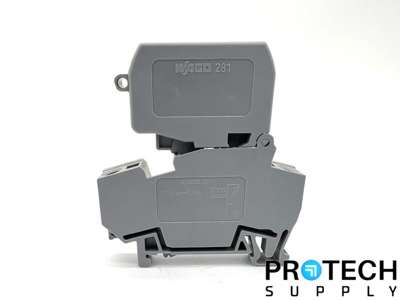 Load image into Gallery viewer, Wago 281-623/281-541 2-Conductor Fuse Terminal Block with WARRANTY

