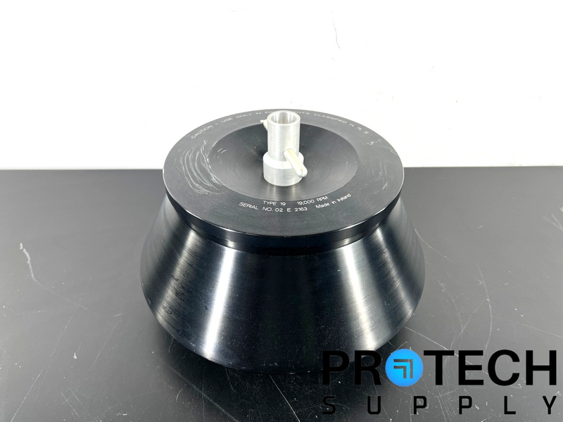 Load image into Gallery viewer, Beckman Coulter Type 19 Aluminum Centrifuge Rotor with WARRANTY
