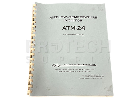 Cambridge ATM-24 Airflow Temperature Monitor + Accessories with WARRANTY