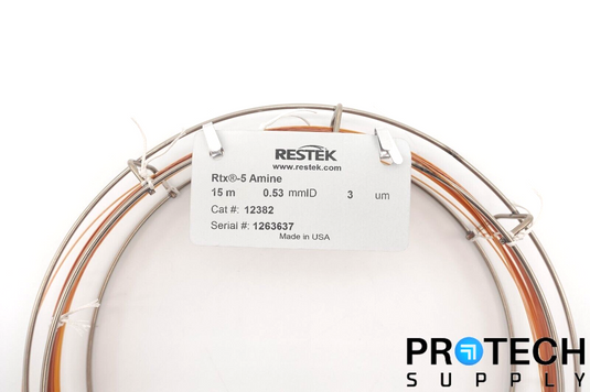 Restek 12382 Rtx-5 Amine Capillary Column 15m x 0.53mm 3µm NEW with WARRANTY
