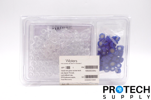WATERS Clear Glass 12x32mm Screw Neck Vial (Aprx. 100)