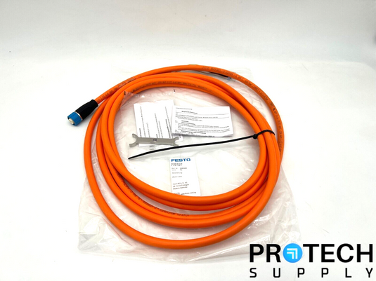 Festo NEBM-M16G8-E-5-Q7-LE8-1 Motor Cable NEW with WARRANTY
