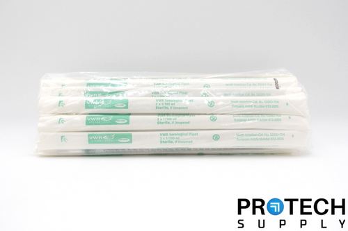 (45 Pack) VWR 531283-704 Serological Pipets 1/100ml NEW