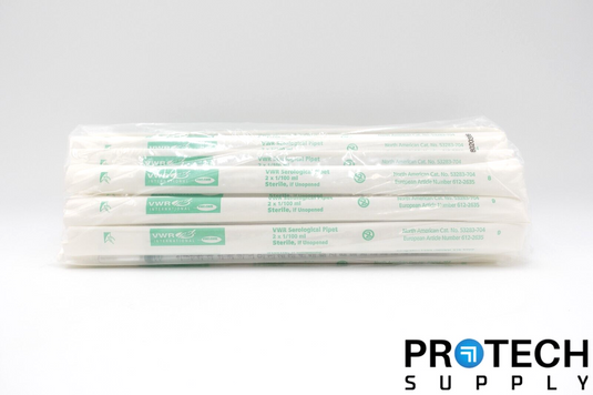 (45 Pack) VWR 531283-704 Serological Pipets 1/100ml NEW