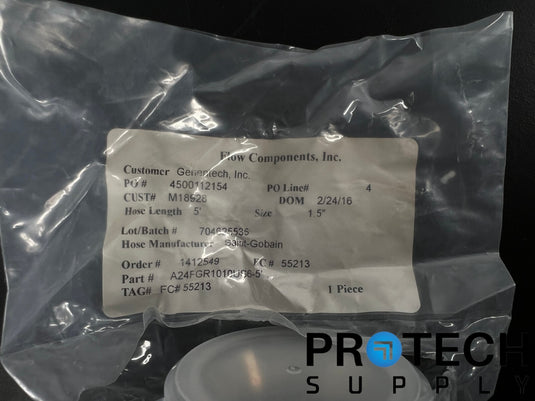 (2/Pack) Saint-Gobain A24FGR1010US6-5' Rubber Trabsfer-Hose NEW with WARRANTY