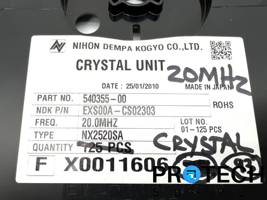 (93/Pk) NDK EXS00A-CS02303 Crystal Distributor 32MHz 60Ohms NEW with WARRANTY