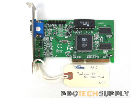 Palit Roadster 3D SIS 6326 Graphics Card GPU Vintage with WARRANTY
