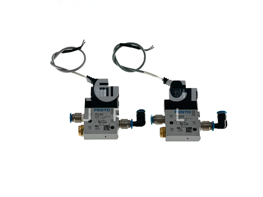 (Lot of 2) FESTO M1B-H3GL-QS-6 Solenoid Valve 196887 with WARRANTY