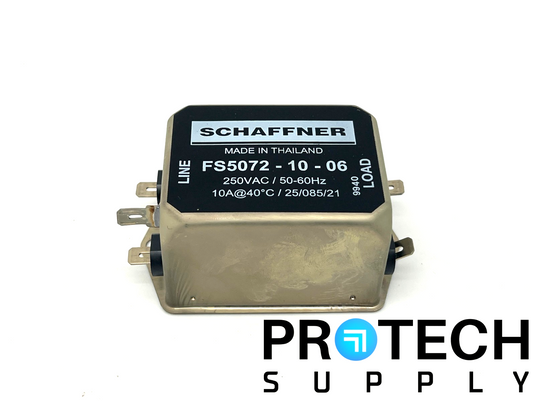 SCHAFFNER FS5072-10-06 Line Filter with WARRANTY
