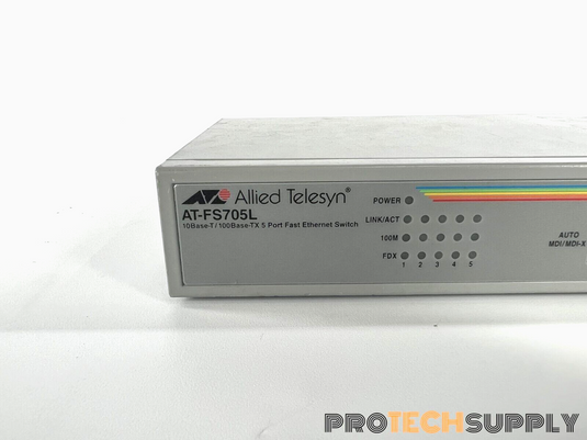 Allied Telesyn AT-FS705L 5-Port Fast Ethernet Switch 10Base-T with WARRANTY