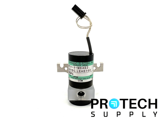 Takasago MTV-3-M6AEZ Solenoid Clean Valve 24VDC LEAD100 with WARRANTY