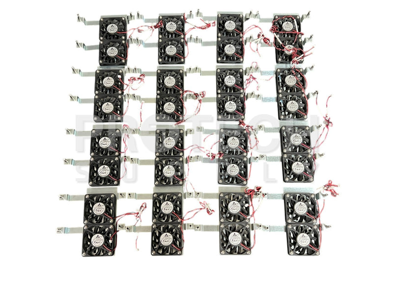 Load image into Gallery viewer, (Lot of 16) x2 Delta EFB0612HHA DC Brushless Cooling Fan 12V + Bracket Assy
