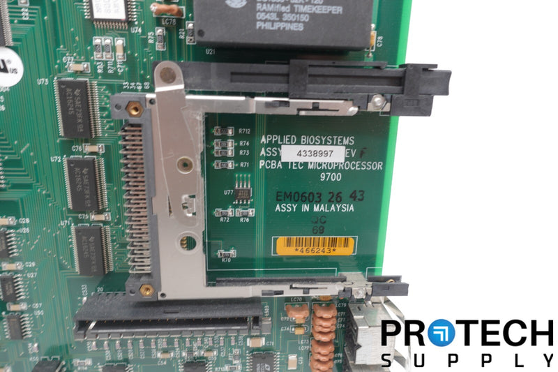 Load image into Gallery viewer, Applied Biosystems PCBA TEC Microprocessor Board 4338997 with WARRANTY
