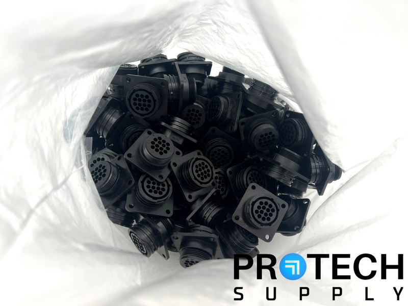 Load image into Gallery viewer, (Lot of 81) AMP 206043-1 Circular Connector 14-Position NEW with WARRANTY
