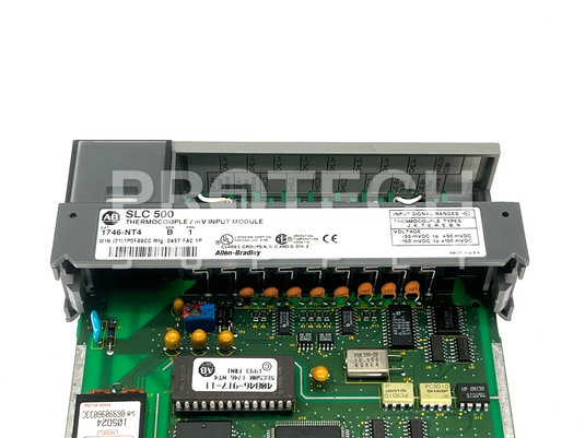 Allen Bradley 1746-NT4 SLC 500 Thermocouple Input Module Ser B with WARRANTY