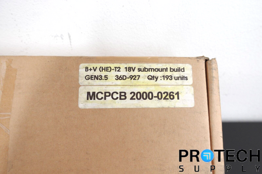 (QTY: 193) MCPCB 2000-0261 LED Torch B+V GEN3.5 36D-927 NEW with WARRANTY