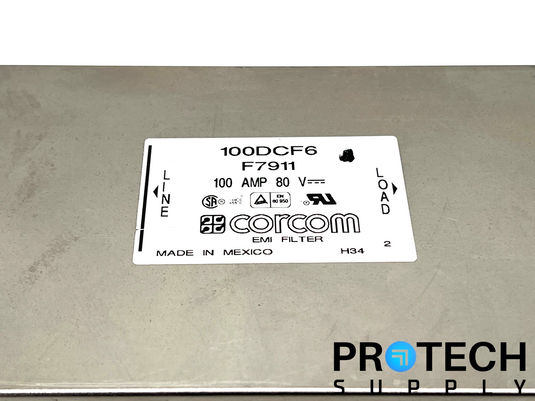 Corcom 100DCF6 EMI Power Line Filter with WARRANTY