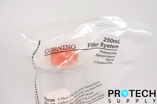 Corning 430767 250mL Vacuum Filter Bottle System 0.22µm NEW with WARANTY