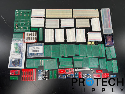 Lot of Misc. Hardware / Boards / Breadboard / PCB Mount Switches
