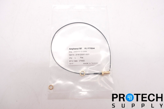 Amphenol RF 336313-12-0350 Cable Assy JACK-PLG 13.78 NEW with WARRANTY